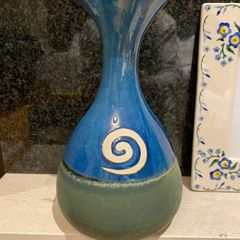 Irish pottery Jack O'Patsy wine/water carafe