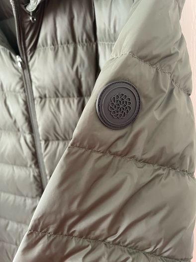 Lisa Lust Olive Green Long Puffer Size 14