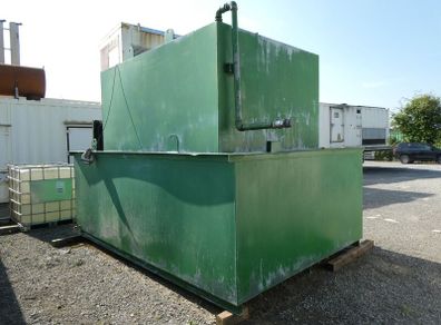 8000 litre bunded diesel tank