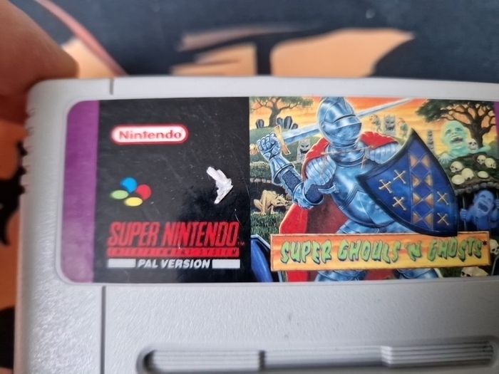 Super Ghouls n Ghosts Snes Super Nintendo Arcade Retro Games Original