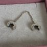 Pandora logo safety chain perfect condition fully hallmarked Image 5
