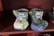 Garden boot planters