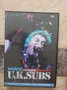 U.K. Subs DVD - Warhead 25th Anniversary Marquee Concert