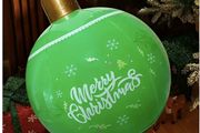 Green Inflatable Bauble