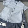 Boys Shirt and shorts set x 2 Image 2