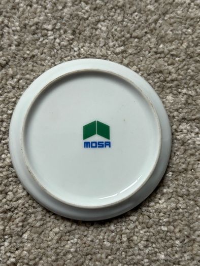 Vintage Dutch Miniature Decorative Plate/ Butter Pat/ Teabag Holder
