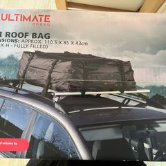Car roof cargo bag