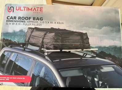 Car roof cargo bag