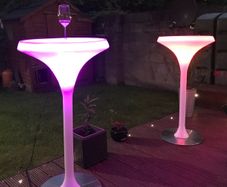 LED High Bar Tables