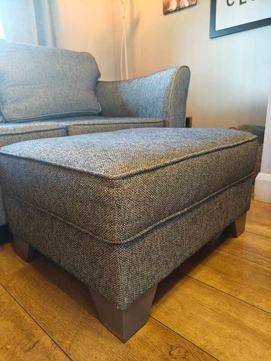 Two Seater Sofa and Ottoman