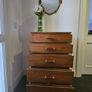 Mid Century Teak Chest of Drawers Image 3