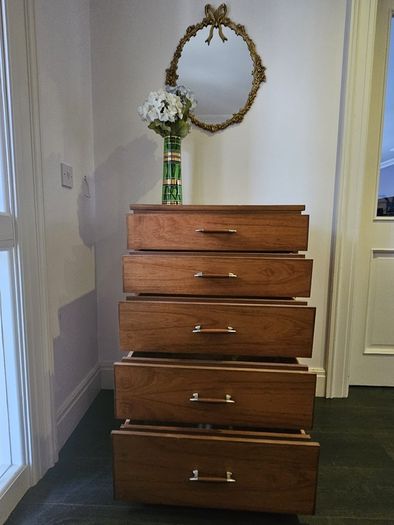 Mid Century Teak Chest of Drawers