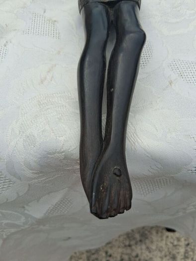Mid Century Ebony African Corpus Christ