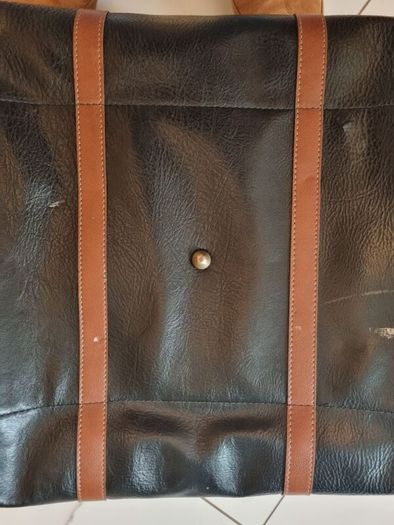 "i Santi" Italian leather travel bag
