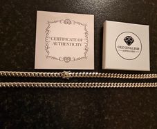 Sterling Silver Miami Cuban Curb  Chain