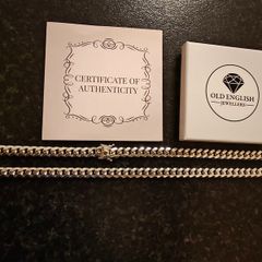 Sterling Silver Miami Cuban Curb  Chain