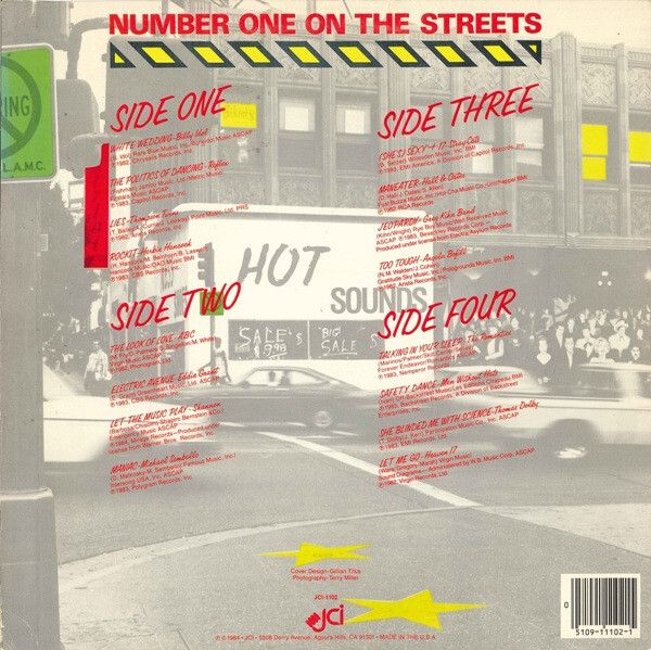 Various  Number One On The Streets new wave  synth