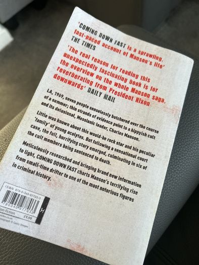 charles manson book