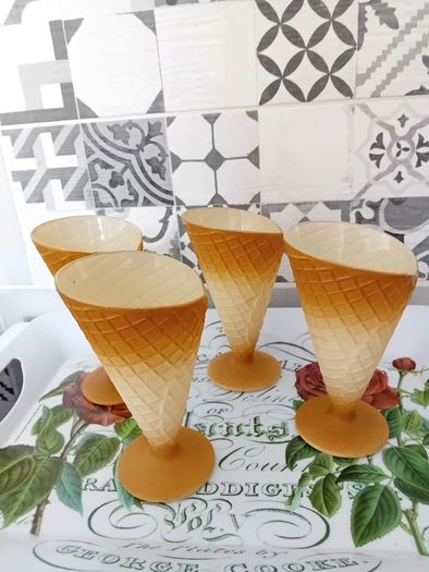 Vintage Sundae glasses
