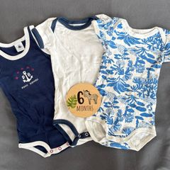 Petit Bateau bodysuits x3