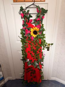 Handmade Flower Garden Fancy Dress Halloween Costume