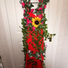 Handmade Flower Garden Fancy Dress Halloween Costume