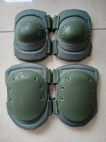 Hatch Centurion Knee + Elbow Pads Olive Green Airsoft Army Military