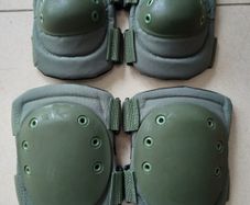 Hatch Centurion Knee + Elbow Pads Olive Green Airsoft Army Military