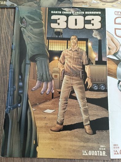 303 Comic Book lot 5 Issues Avatar Press Garth Ennis