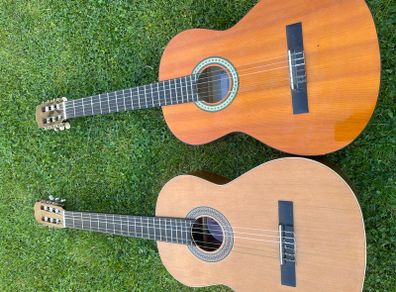 2X acoustic guitars
