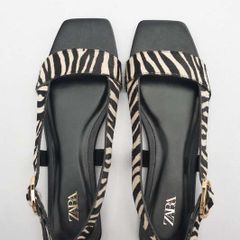 Zara Sandal LEATHER Flats