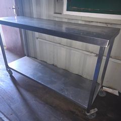 Stainless steel table