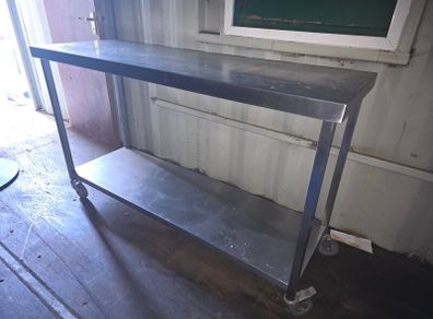 Stainless steel table