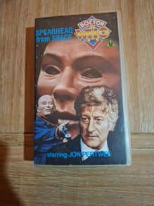 Doctor Who VHS Spearhead from Space in very good condition