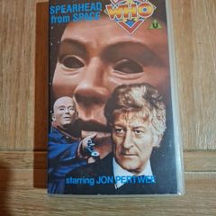 Doctor Who VHS Spearhead from Space in very good condition