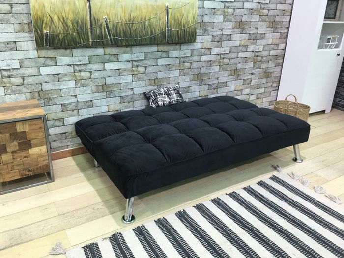 Modern Black 3Seater Sofa Bed, Festive Offer