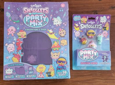 Smiggle - Smigglets Party Mix - Collector's Case + Starter Pack - Sealed