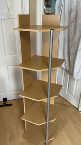 Free bookcase, corner shelf