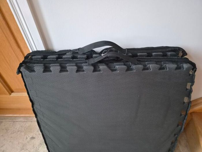 Foam black floor mats x12