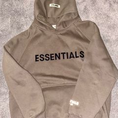 Fear of God ESSENTIALS Hoodie Grey Green