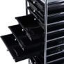 Home Storage Trolley On Wheels With 10 Drawer Storage Unit For Salon Beauty Make Up Home Office Organizer Image 6