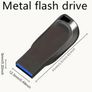 Metal USB 2.0 - 100gb Flash Drive for PCs, Laptops, Tablets And Phones, new, unopened. Image 2