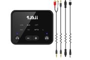 1Mii B06T6 Bluetooth Transmitter for TV Laptop Stereo System Headphones Speaker, Bluetooth 5.2 Splitter with Low Latency, Dual Connection, Bluetooth