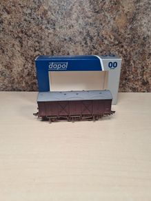 Dapol 00 Gauge Train Wagon Br W2030 Fruit D Weathered Brand New In Box