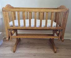 Wooden Rocking Crib