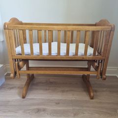 Wooden Rocking Crib