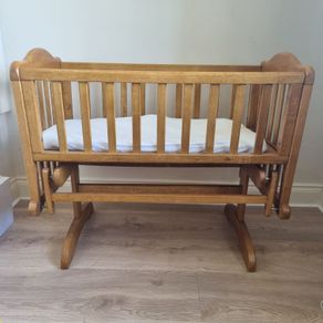 Wooden Rocking Crib