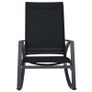 Garden Rocking Chairs 2 pcs Textilene Black Image 4