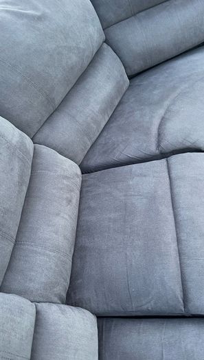 grey  recliner corner sofa