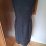 Hobbs Quality Wool Mix Grey Pinafore Dress Size 12 Image 4